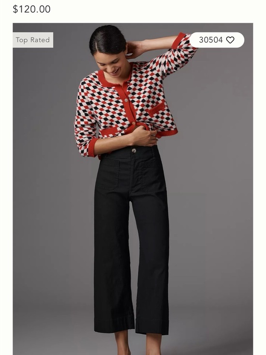 Anthropologie Pants - Anthropologie Maeve The Colette Crop length Magic Fabric Pants